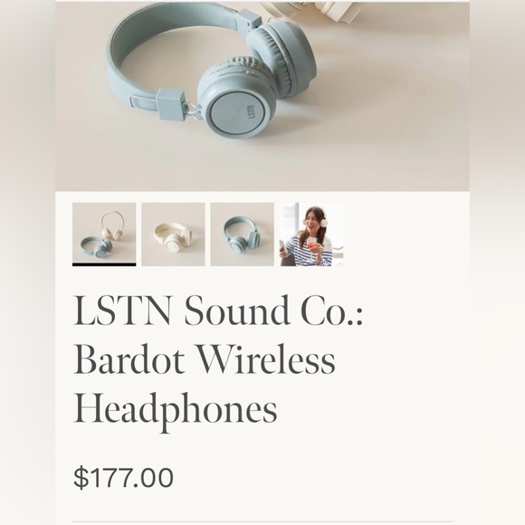 Jilly Box: LSTN wireless headphones with charger cable and wire connection. - Picture 2 of 5